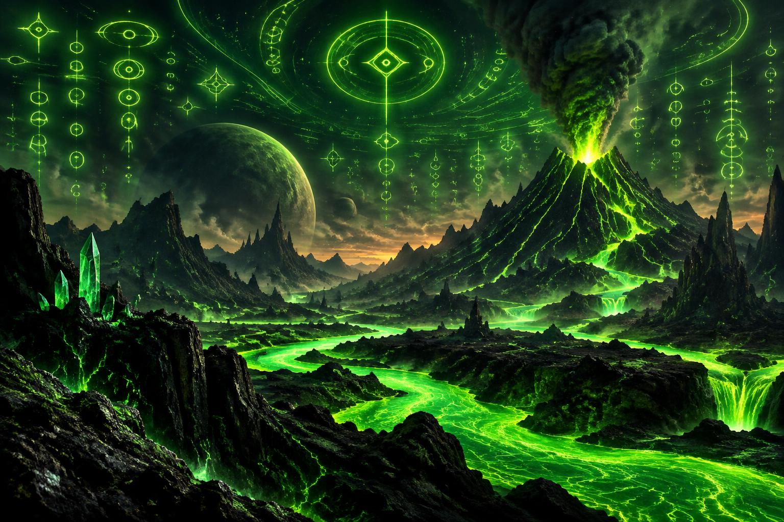 Green Fire Valley
