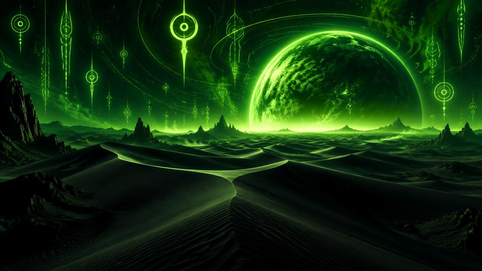 Dunes of the Green Giant